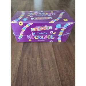 Smarties Candy Necklace Box - 0.74oz/24ct